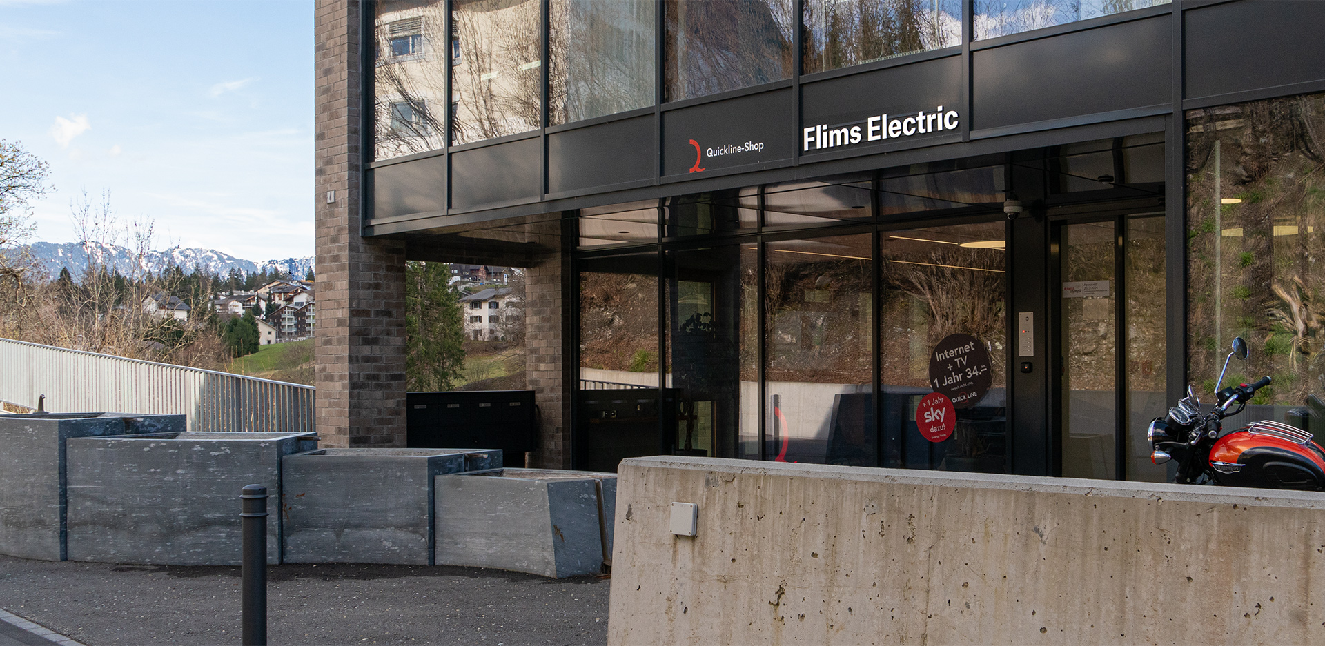 Signaletik, Flims Electric - Atelier Leuthold, Visuelle Kommunikation, Grafik Design, Zürich