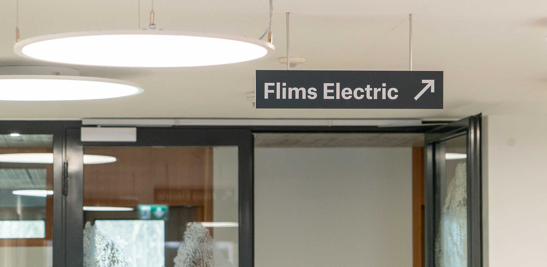 Signaletik, Flims Electric - Atelier Leuthold, Visuelle Kommunikation, Grafik Design, Zürich