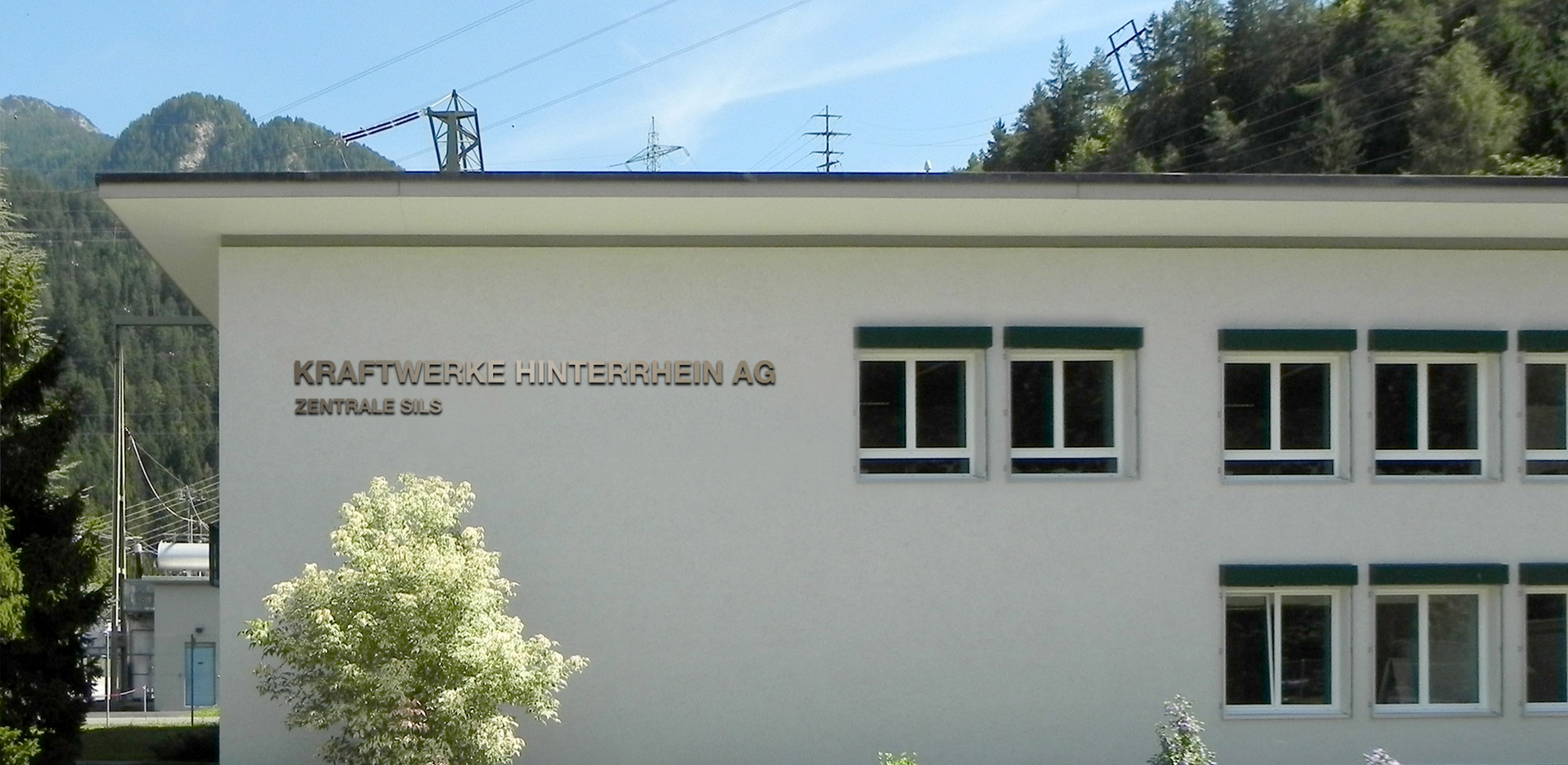 Beschriftungen, Kraftwerke Hinterrhein AG - Atelier Leuthold, Visuelle Kommunikation, Grafik Design, Zürich