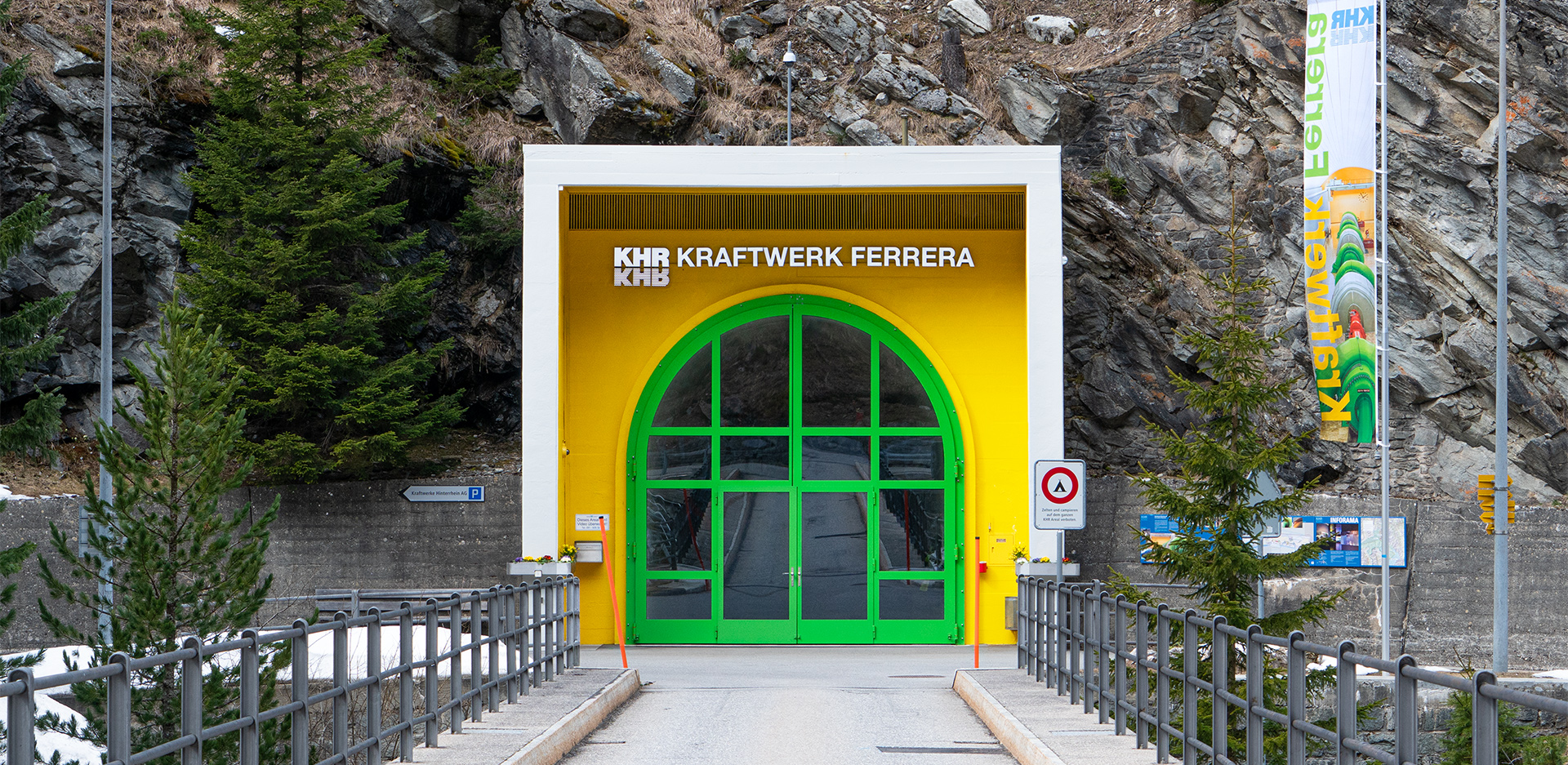 Beschriftungen, Kraftwerke Hinterrhein AG - Atelier Leuthold, Visuelle Kommunikation, Grafik Design, Zürich