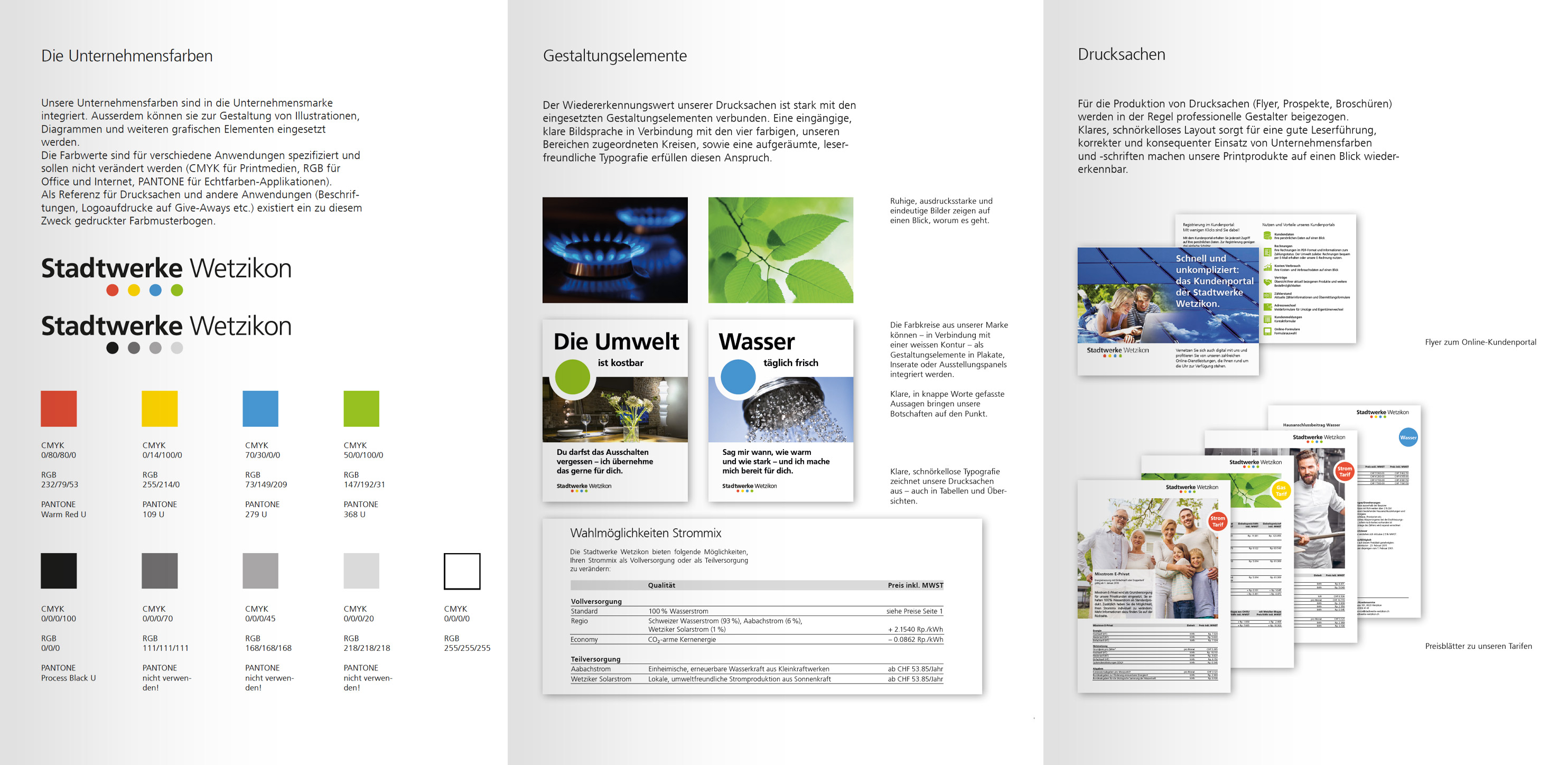 Einfaches Manual zum Corporate Design - Atelier Leuthold, Visuelle Kommunikation, Grafik Design, Zürich
