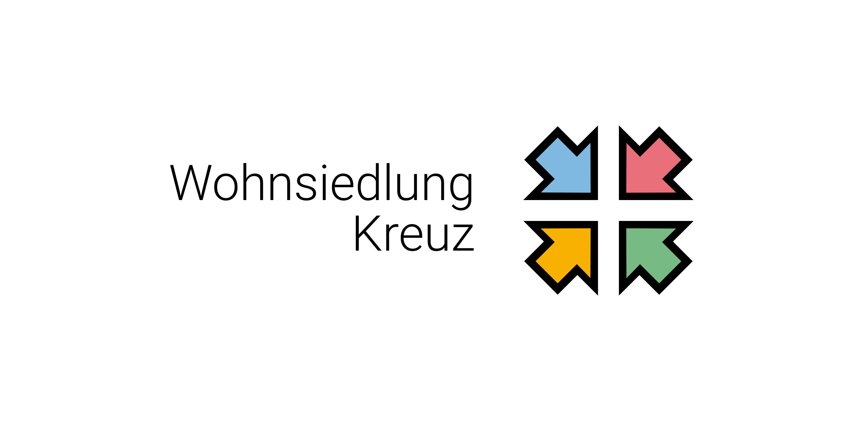 Logo, Wohnsiedlung Kreuz, Uster - Atelier Leuthold, Visuelle Kommunikation, Grafik Design, Zürich