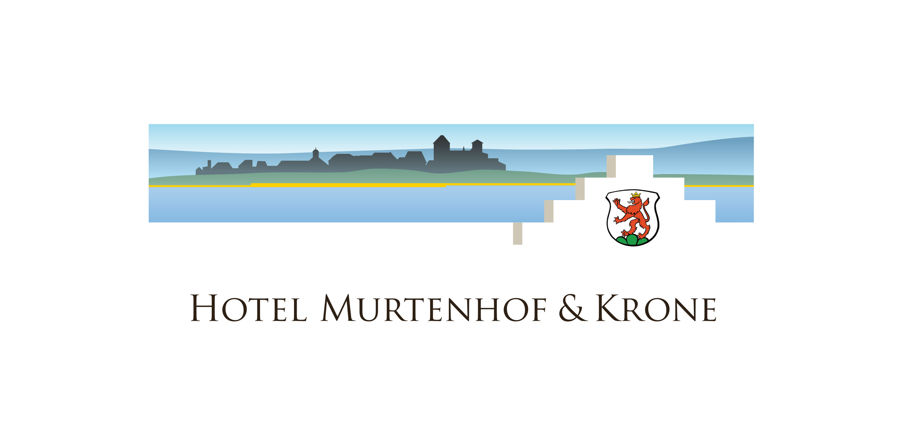 Logo, Hotel Murtenhof - Atelier Leuthold, Visuelle Kommunikation, Grafik Design, Zürich