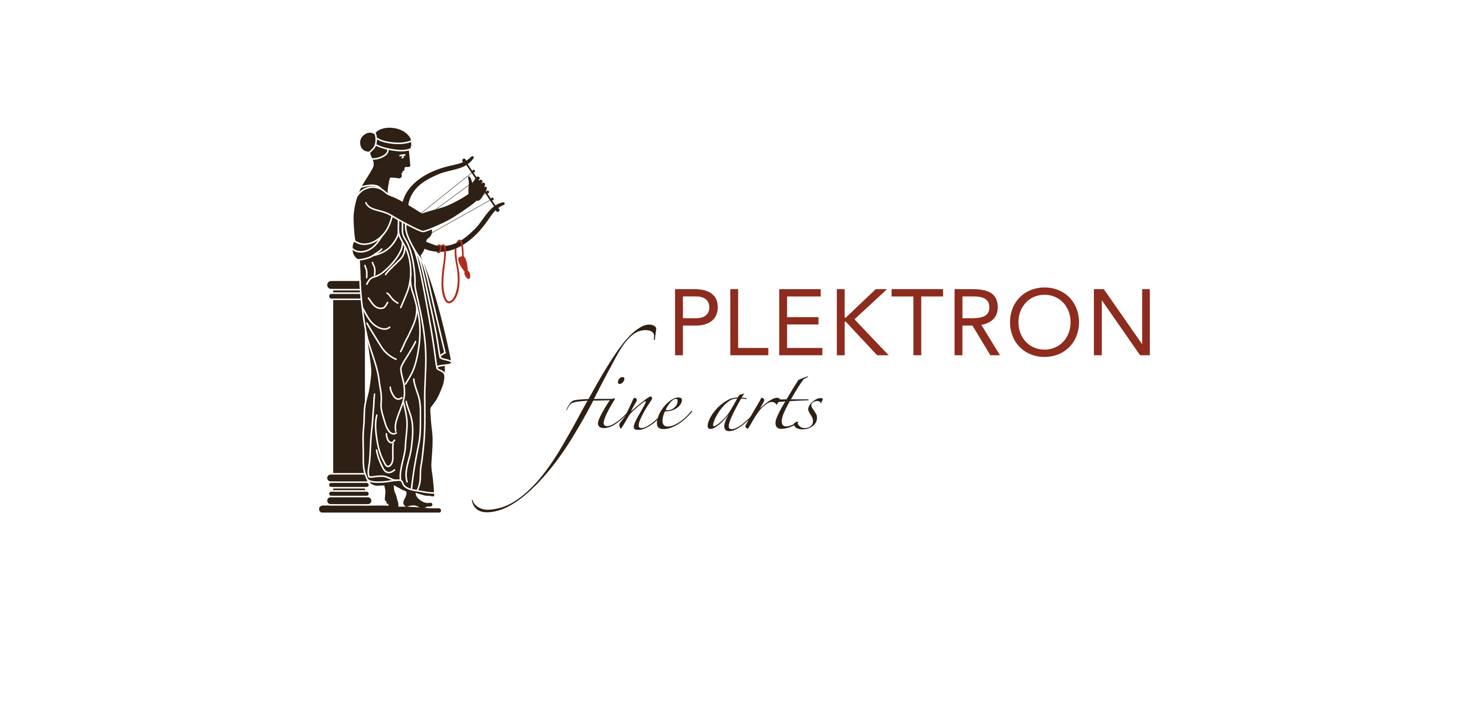 Logo, Plektron fine Arts - Atelier Leuthold, Visuelle Kommunikation, Grafik Design, Zürich
